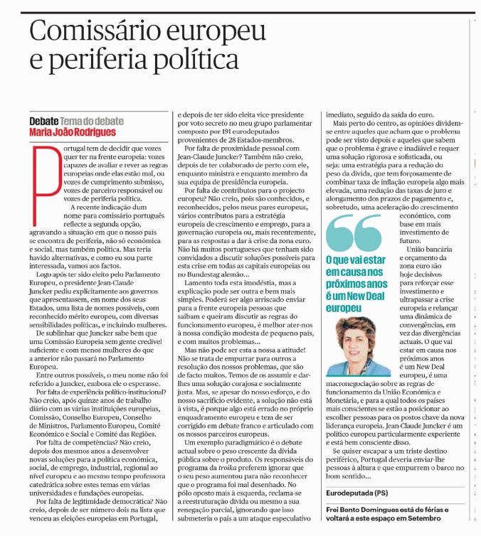 Maria João Rodrigues - Público